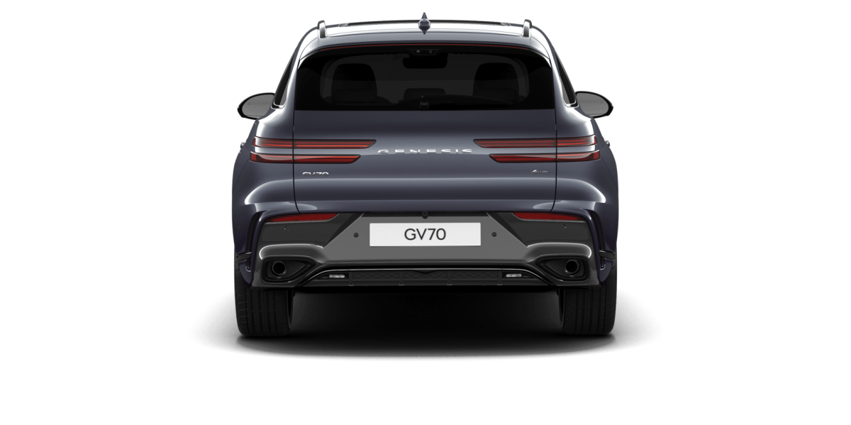 Hyundai GV70, Дизайн задней части