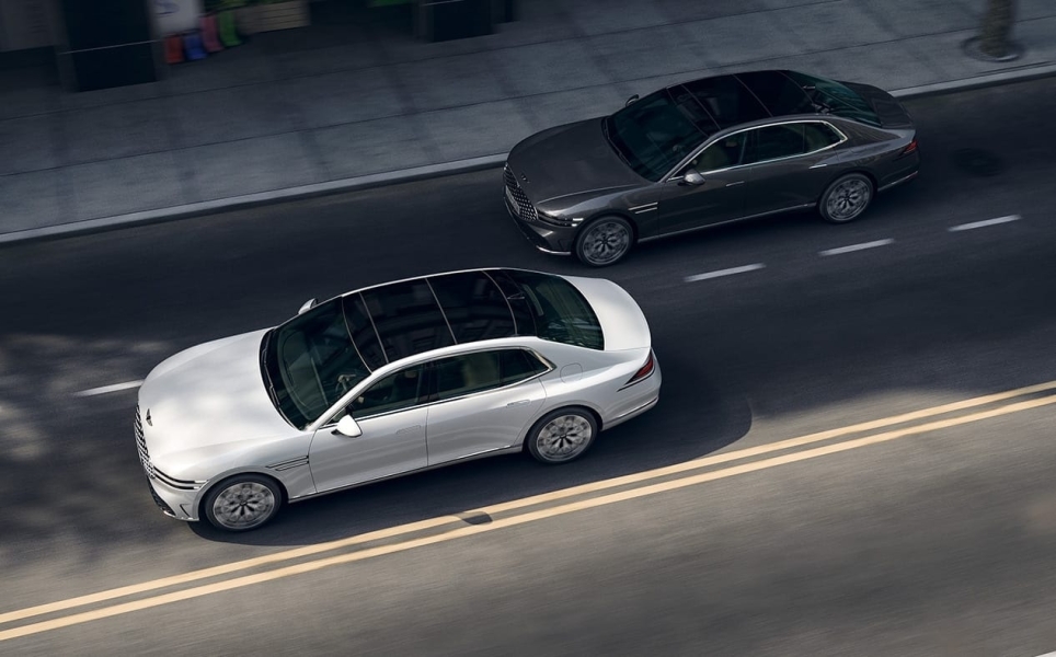 Hyundai G90, Система предотвращения столкновений в слепых зонах (BCA)