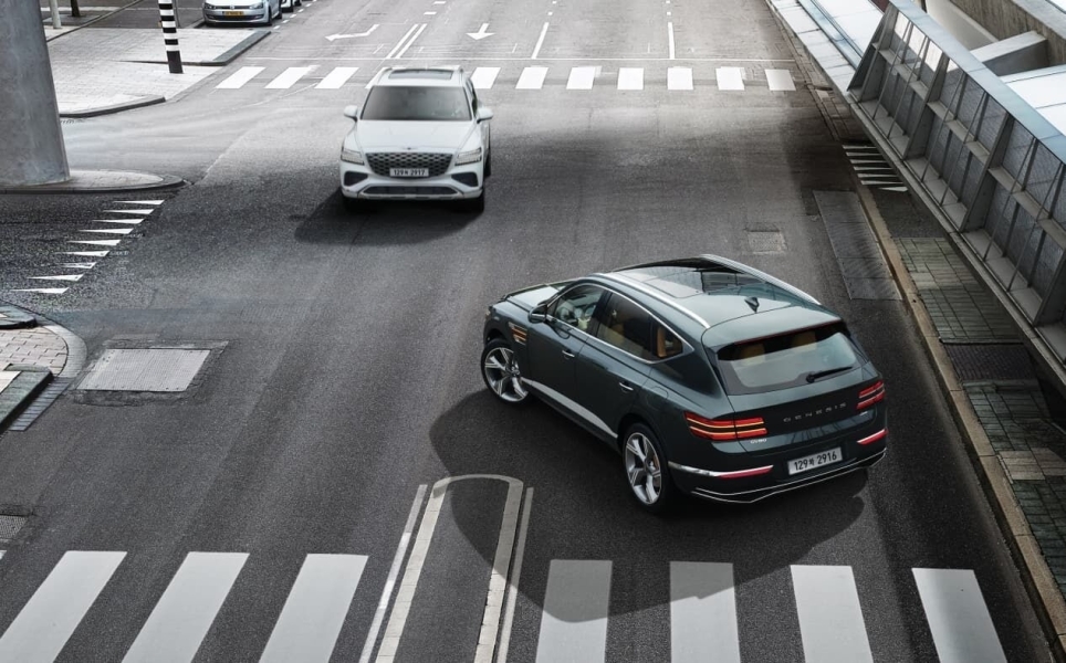 Hyundai GV80 Coupe, Система предотвращения столкновений на перекрестках второго поколения